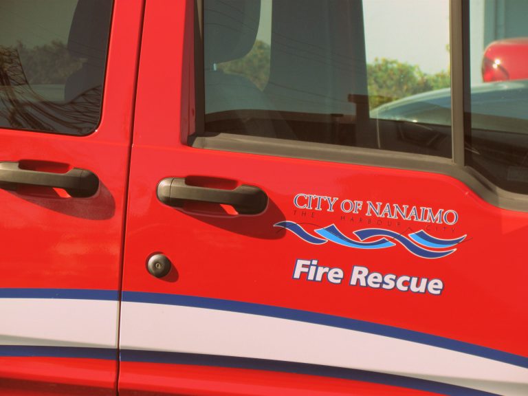 Fire sweeps through vacant house in Nanaimo