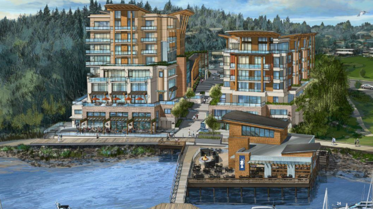 George passes first reading at Gibsons Council