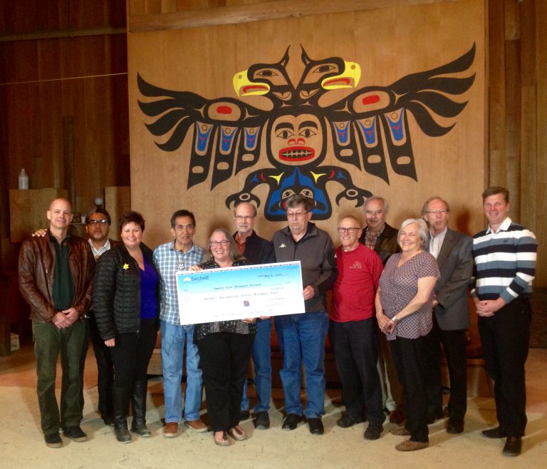 $25K from Community Forest for residential school monument