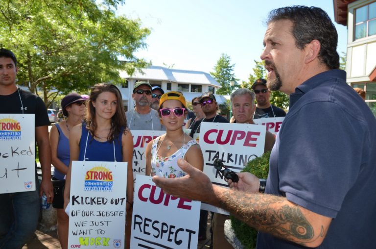 Locked out Qualicum Beach workers eager to return to the table.