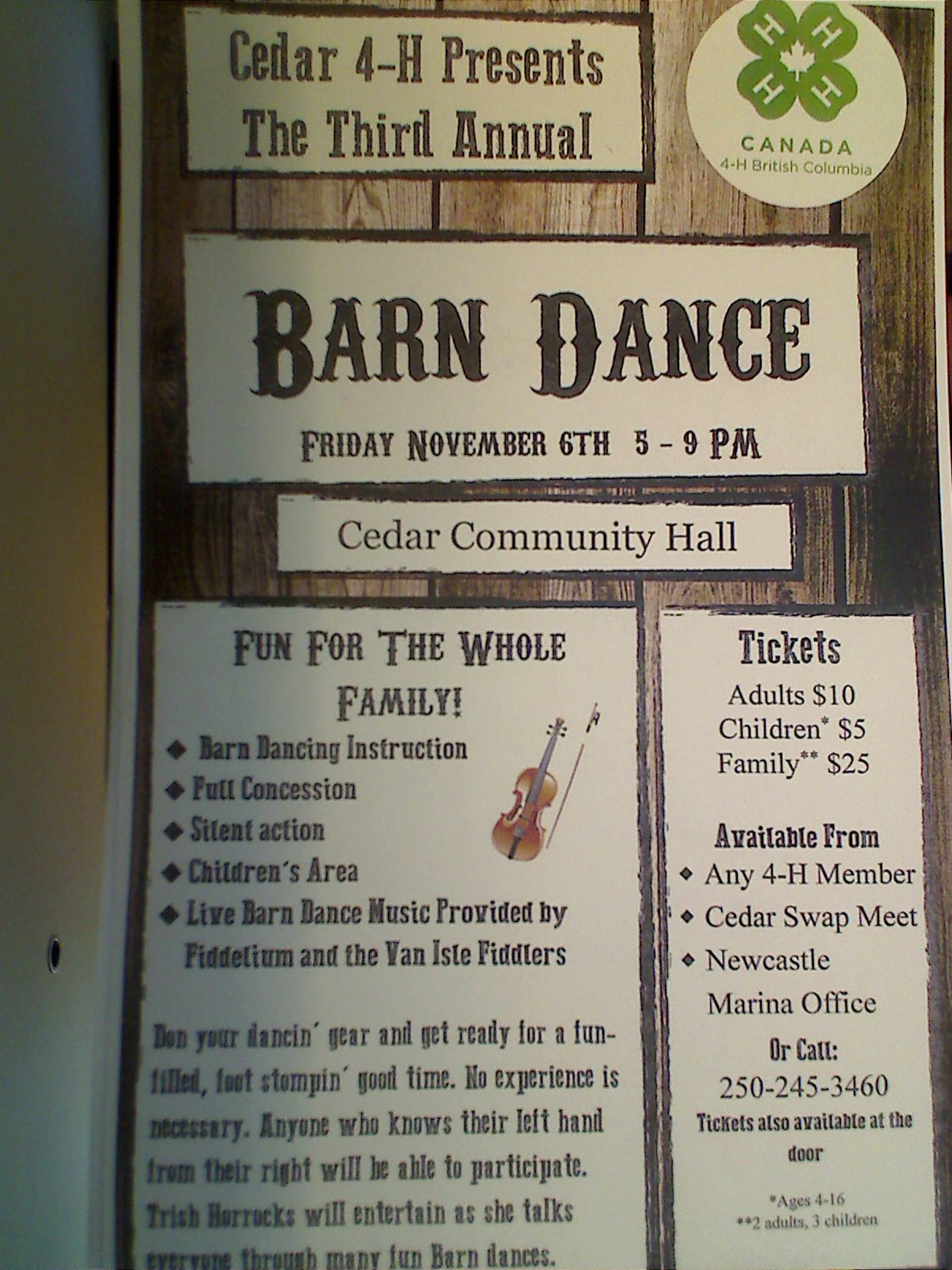 Cedar Barn Dance Fundraiser
