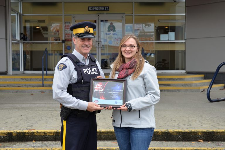 Crime Stoppers segment wins international award