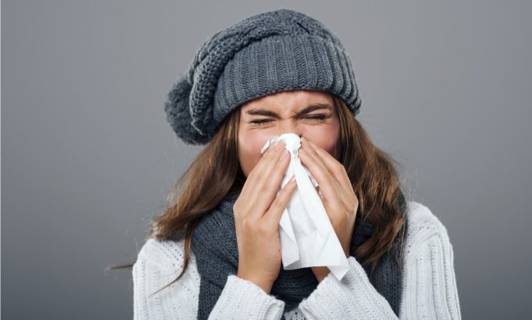 Flu cases are steady this season