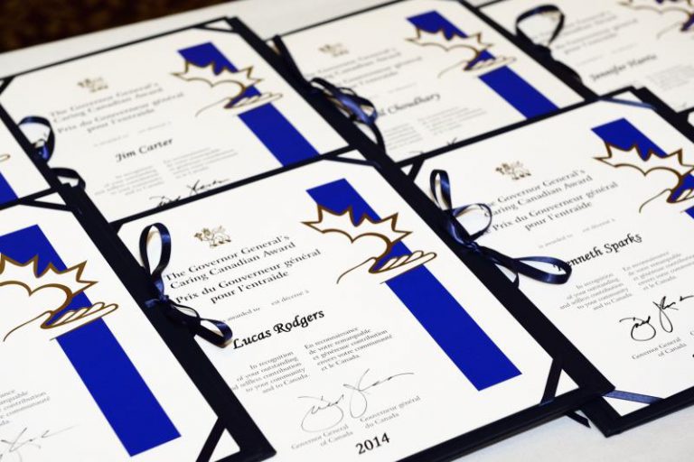 Caring Canadian Awards handed out today in Vancouver