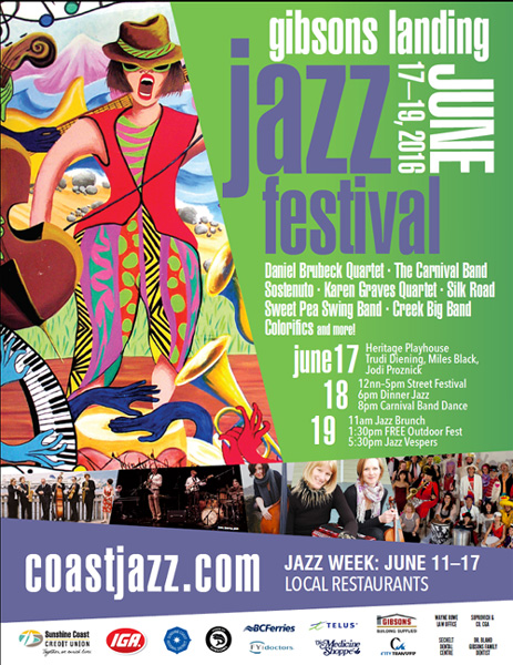 Jazz festival at Gibsons