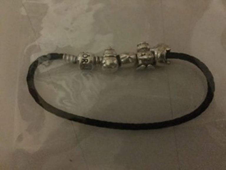 Bracelets mailed to police