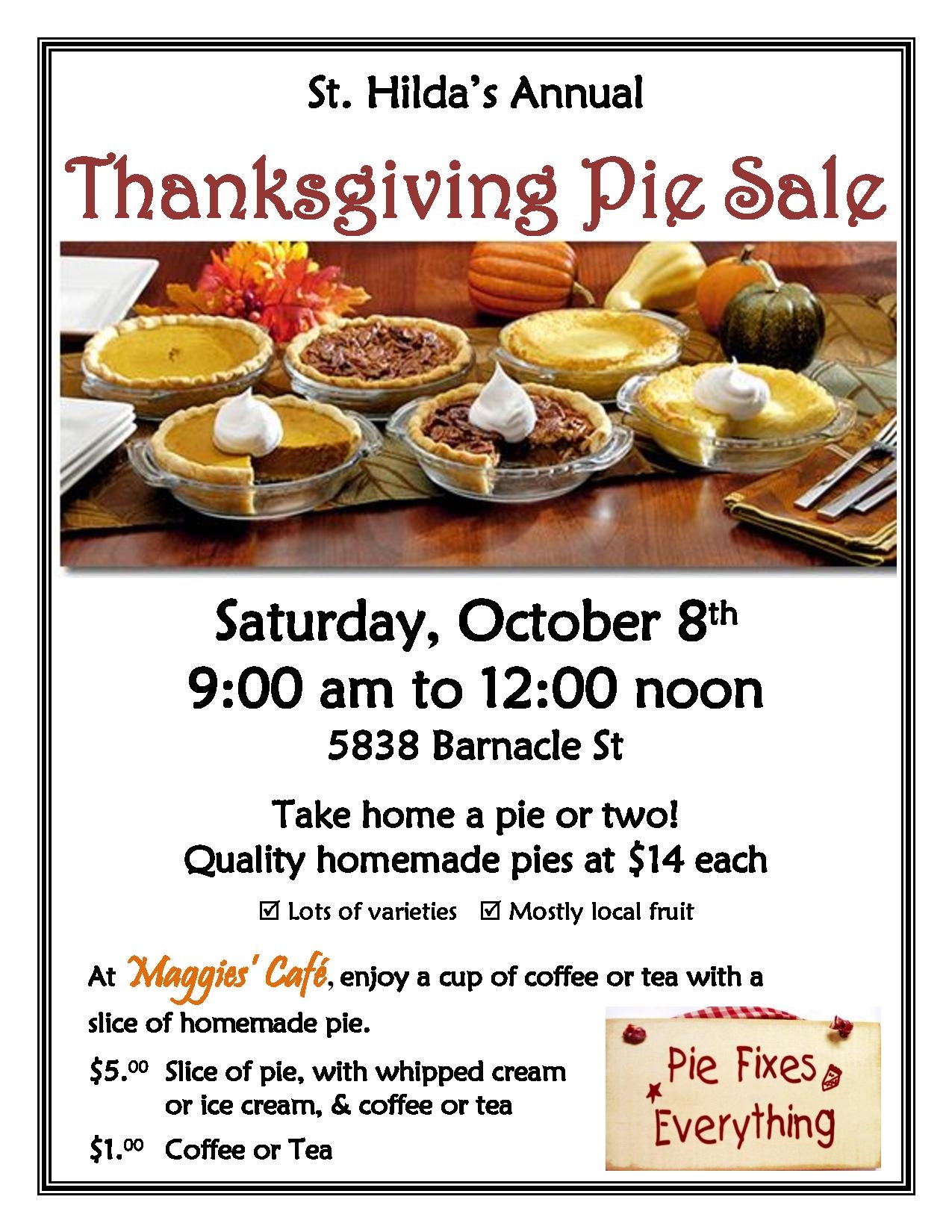 easy pies for bake sale