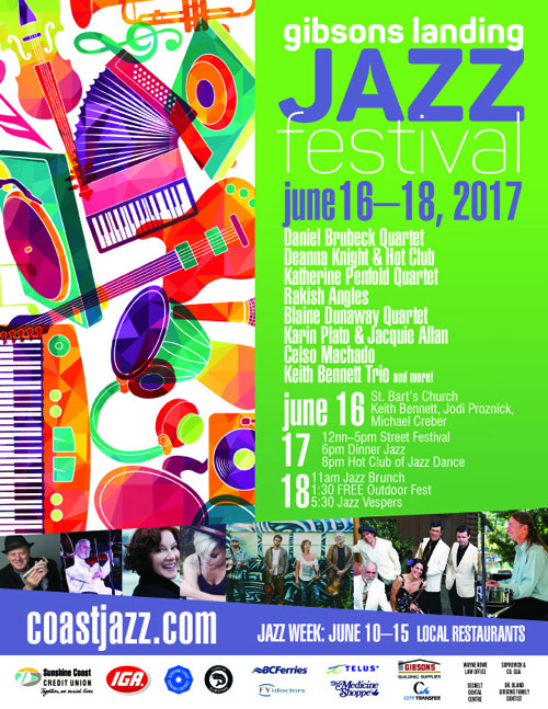 Gibsons Landing Jazz Festival underway this weekend My Coast Now