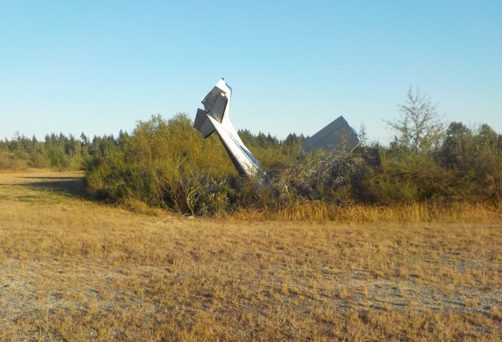 Young pilot walks away unscathed after plane crash in Sechelt
