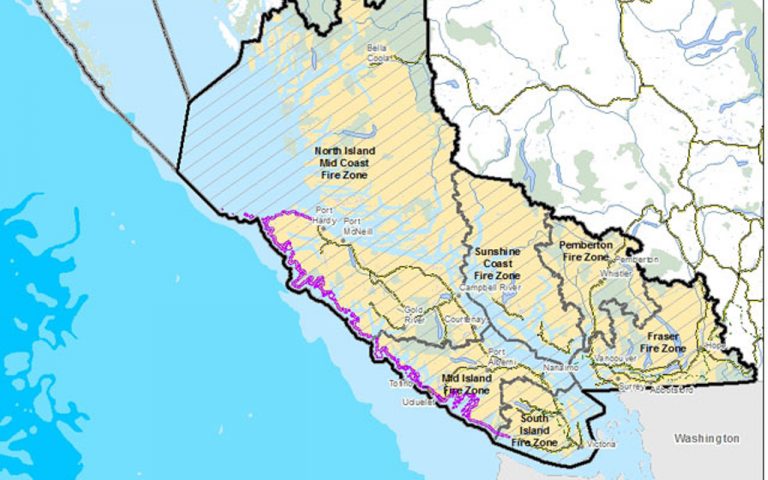 Pender Harbour Wildfire Contained