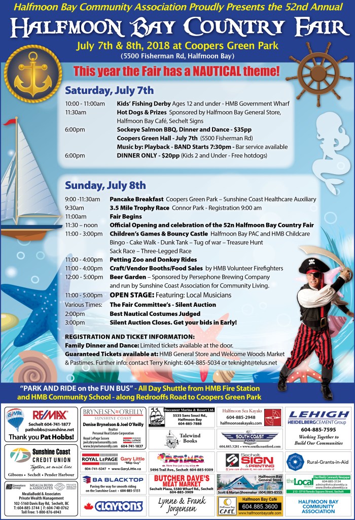 52nd Halfmoon Bay Country Fair planned for weekend
