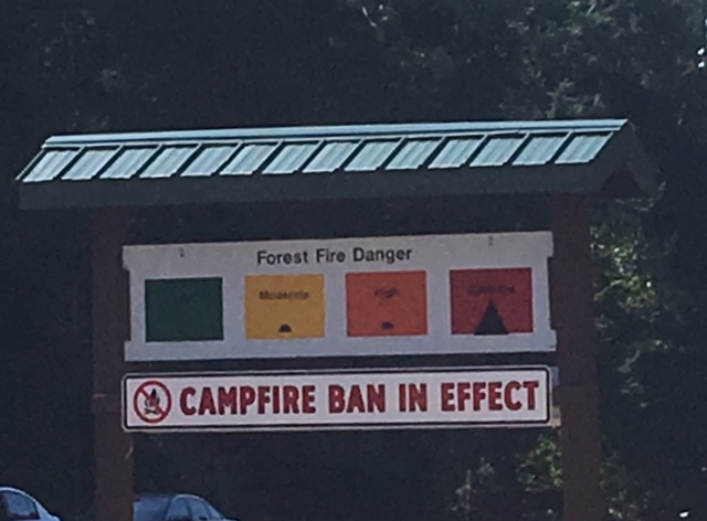 Campfire ban coming for the District of Sechelt