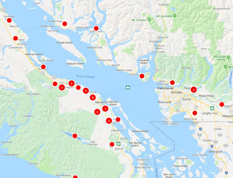 Update: Weather conditions blackout residents on Vancouver Island and Sunshine Coast 