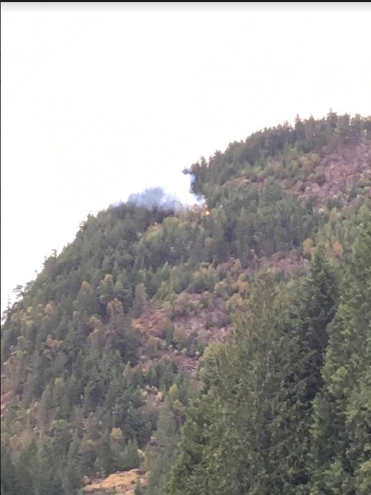 Fire Breaks Out at Klein Lake