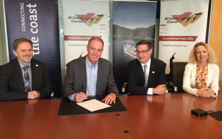 BC Ferries Join Safety Charter