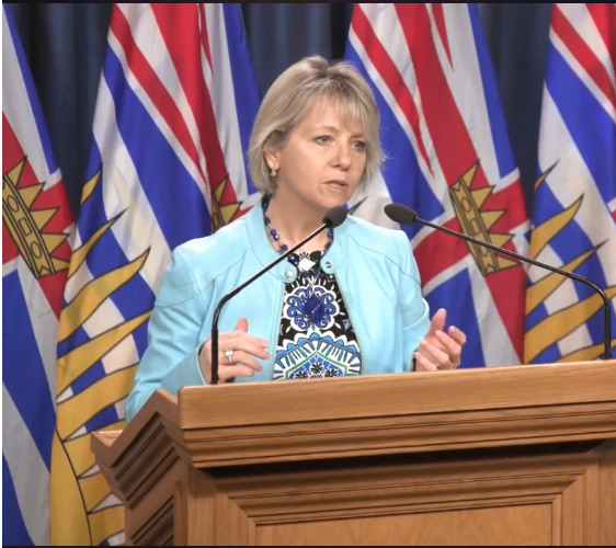 Dr Bonnie Henry says Moving Slowly and Patiently is Best Prescription for Reopening