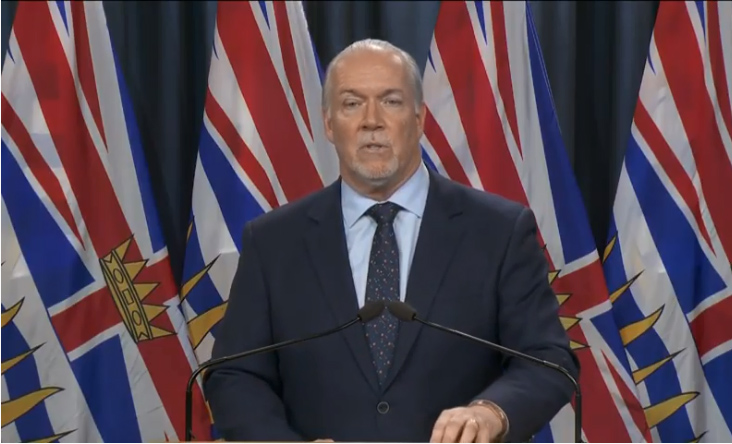 Horgan Releases Statement on Anniversary of Canada’s first COVID-19 case