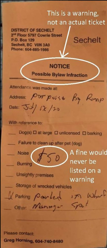 Fake Parking Tickets Circulating Throughout Sunshine Coast