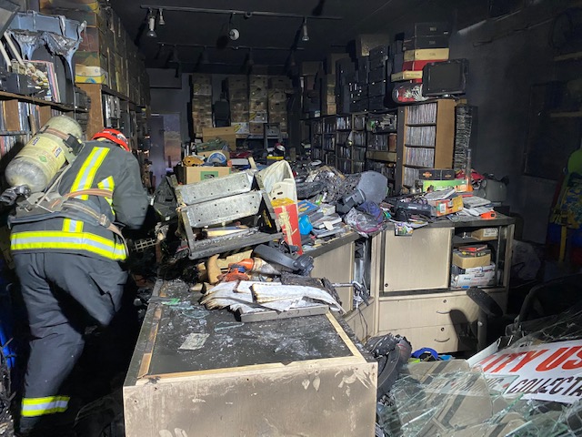Arson suspected in Nanaimo thrift shop fire