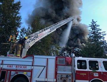 Industrial Fire Near Nanaimo Airport Contained But Local Groundwater May Be Contaminated
