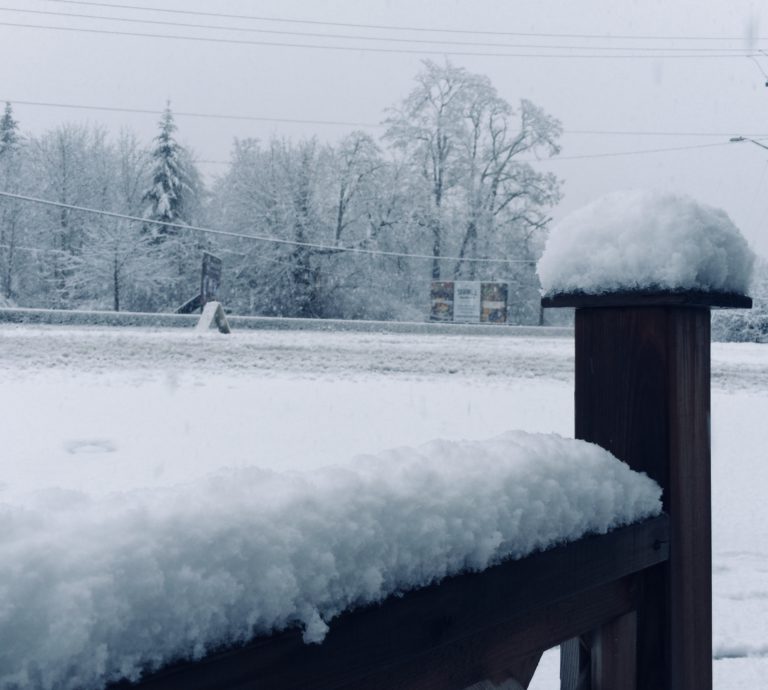 More Snow Forecast Today and Sunday