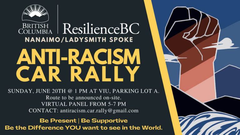 Threats Postpone Anti-racism Rally Planned for Nanaimo and Ladysmith