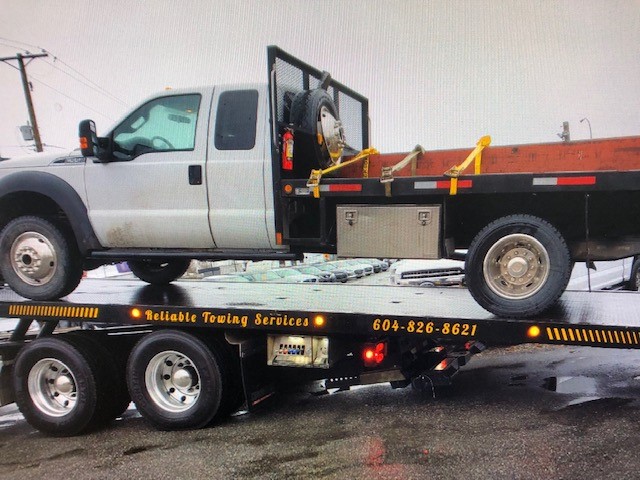 Stolen truck in Sechelt