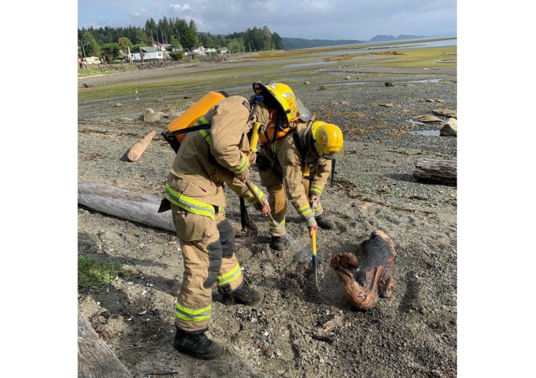 Island firefighters respond to two campfires in as many days