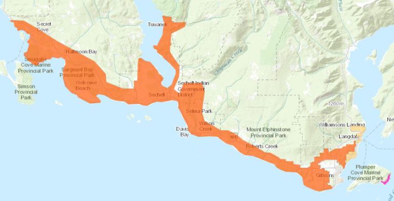 Facilities close, water use bans increase, as Sunshine Coast RD moves to stage 4