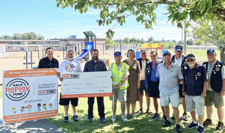 New running track and playground improvements for Nanaimo