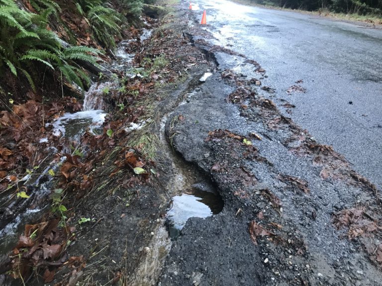City of Nanaimo sees around 6 inches of water, closes few roads