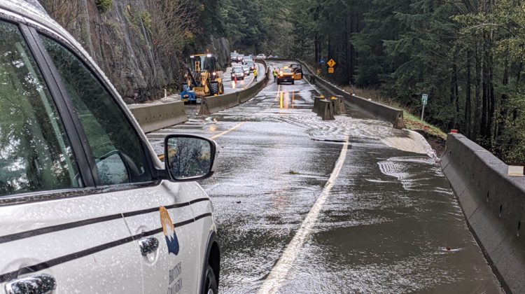 Overnight closures abound on the Malahat