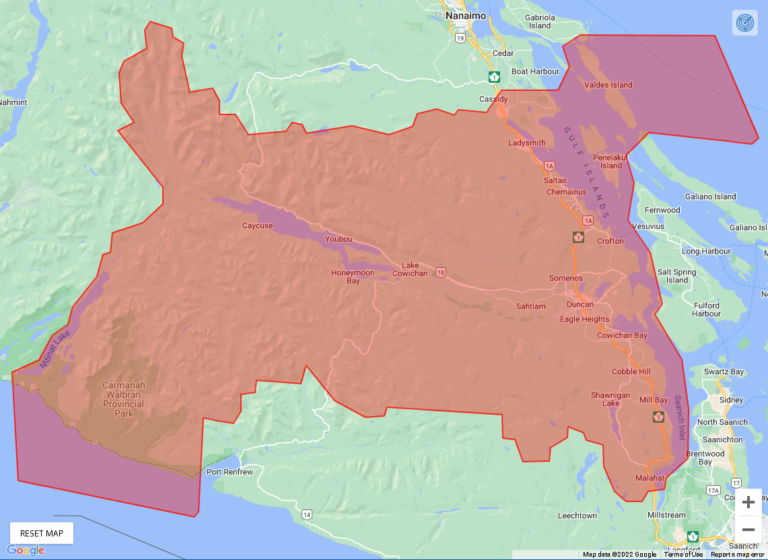 UPDATE: 911 service RESTORED to those on Telus and Koodo in South-Central Vancouver Island