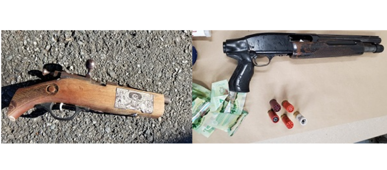 Modified firearms seized by Nanaimo RCMP