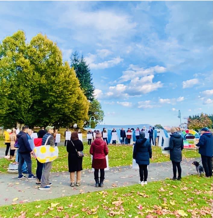 Iranians living in Nanaimo gather to celebrate homeland, freedom, voicing frustrations