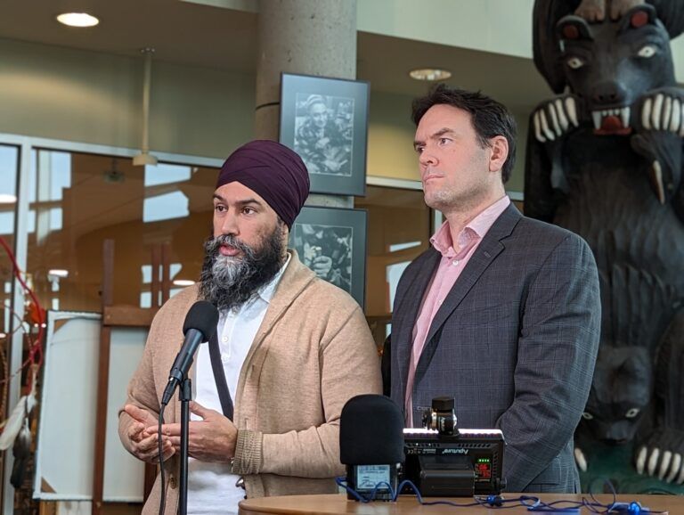 NDP Leader Jagmeet Singh Visits Duncan to Talk Healthcare