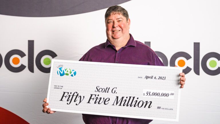 Vancouver Island man wins $55-million jackpot