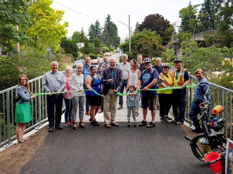 Ribbon cut on new Bowen Park bridge