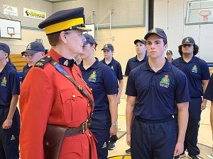 Youth from central Vancouver Island attend Nanaimo RCMP training camp 