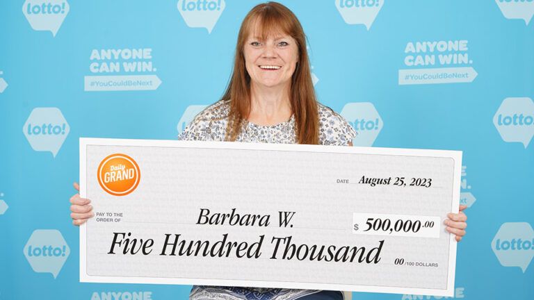 Nanaimo woman wins $500K from Daily Grand Draw