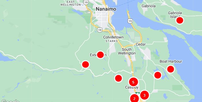 UPDATE: More than 700 BC Hydro customers regained power in Nanaimo following last night’s outage