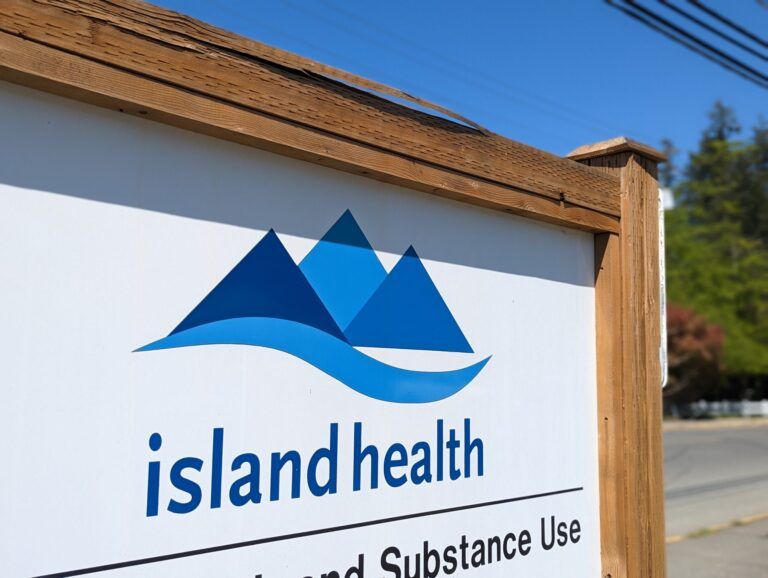 Vision-loss project won first prize at Island Health Code Hack