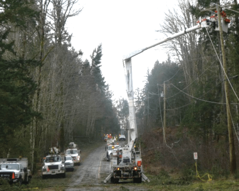 Changing climate causing more bad weather, power outages, BC Hydro says
