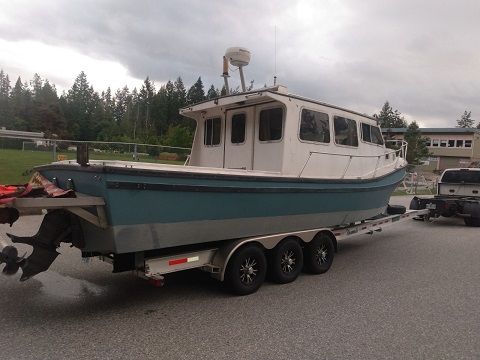 RCMP on the lookout for boat stolen from Madeira Park