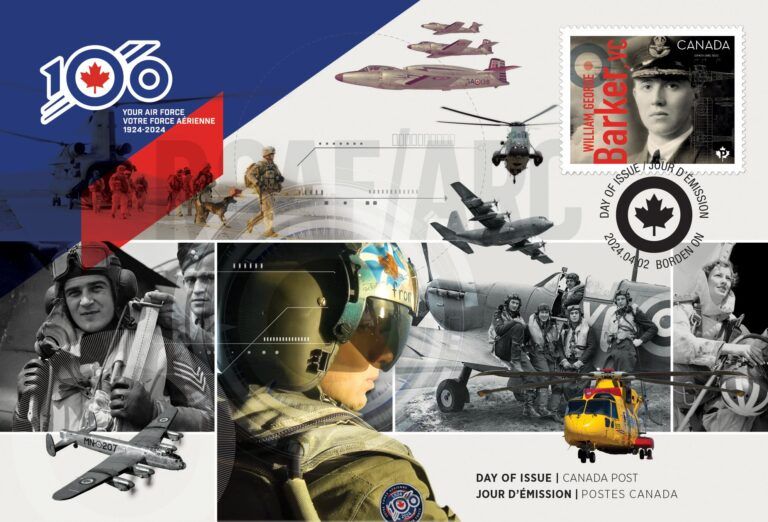 Canada Post Marks 100th Anniversary of RCAF