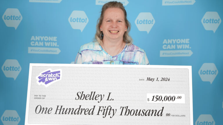 Nanaimo woman walks away with $150k Scratch and Win prize