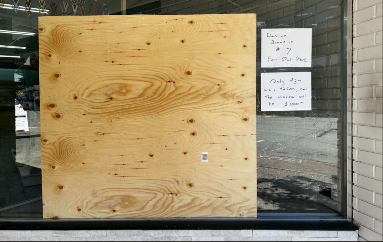 Break-in causes over $1,000 in estimated repairs for Duncan shop 