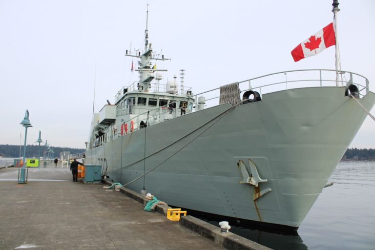 Nanaimo’s naval ship namesake open for tours this weekend
