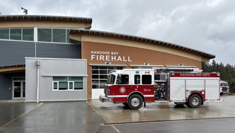 Nanoose Fire Department welcomes new vehicle to its fleet 