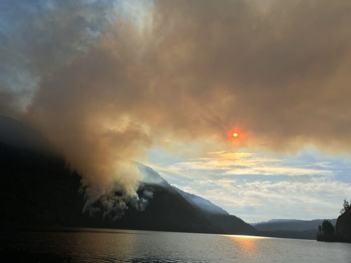Cameron Lake fire